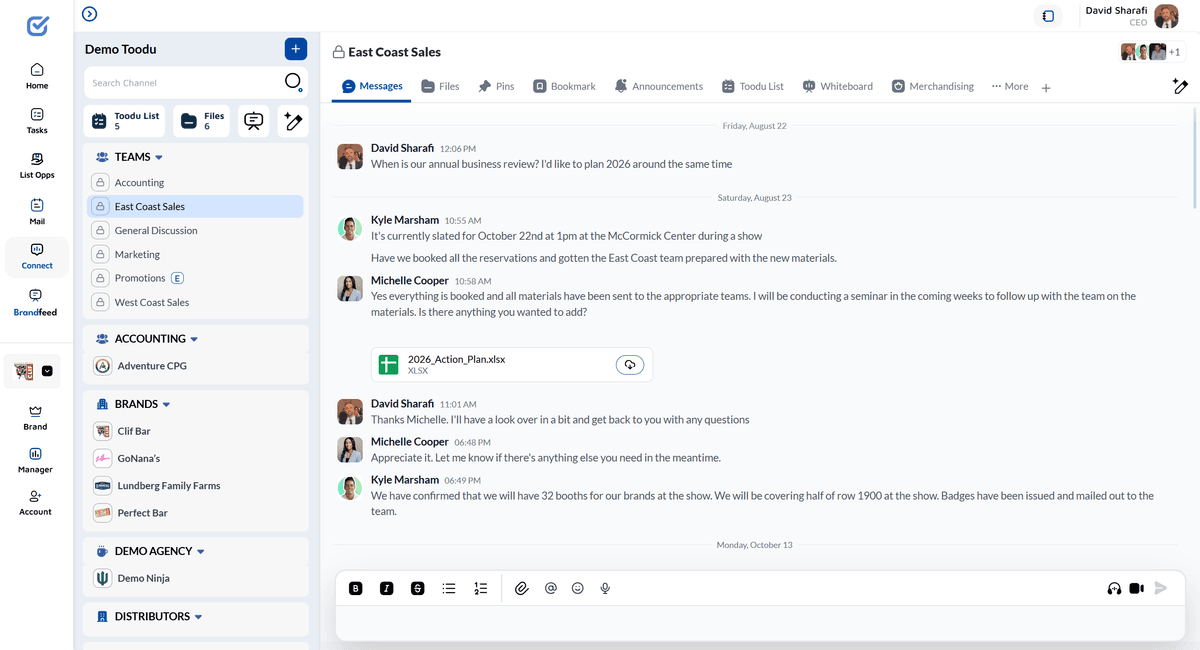 Toodu Connect app